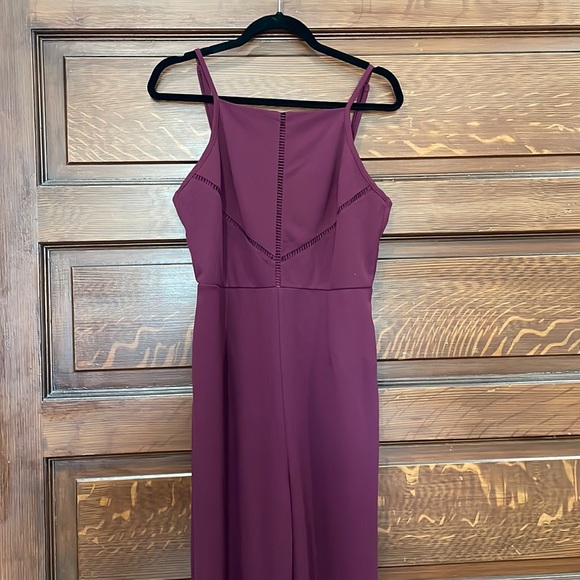Francesca's Collections Pants - NWT purple Francesca’s jumpsuit!